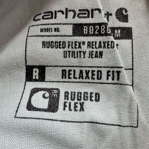 Carhartt Relaxed Fit Utility Carpenter Cargo Jeans Blue Size 40x30 Streetwear - Picture 5 of 12